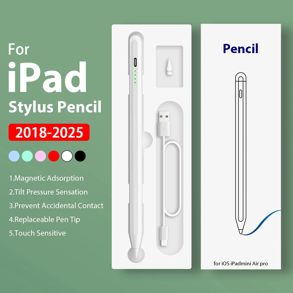 iPad Stylus Pen – Pro, Air, Mini & All Gen | Fast Charge iPad Stylus Pen Axl