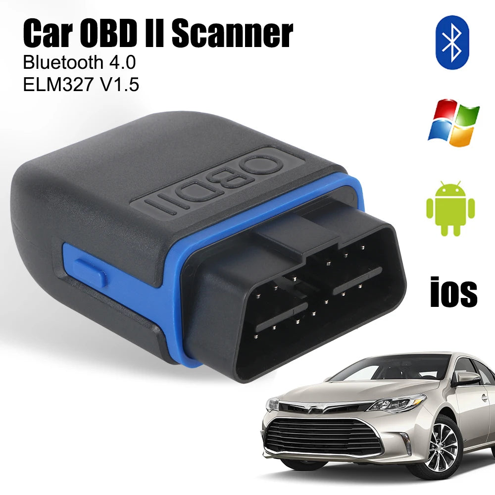 Mini Bluetooth 4.0 OBD2 Scanner ELM327 – iOS Android Windows OBD2 Diagnostic Scanner Axl