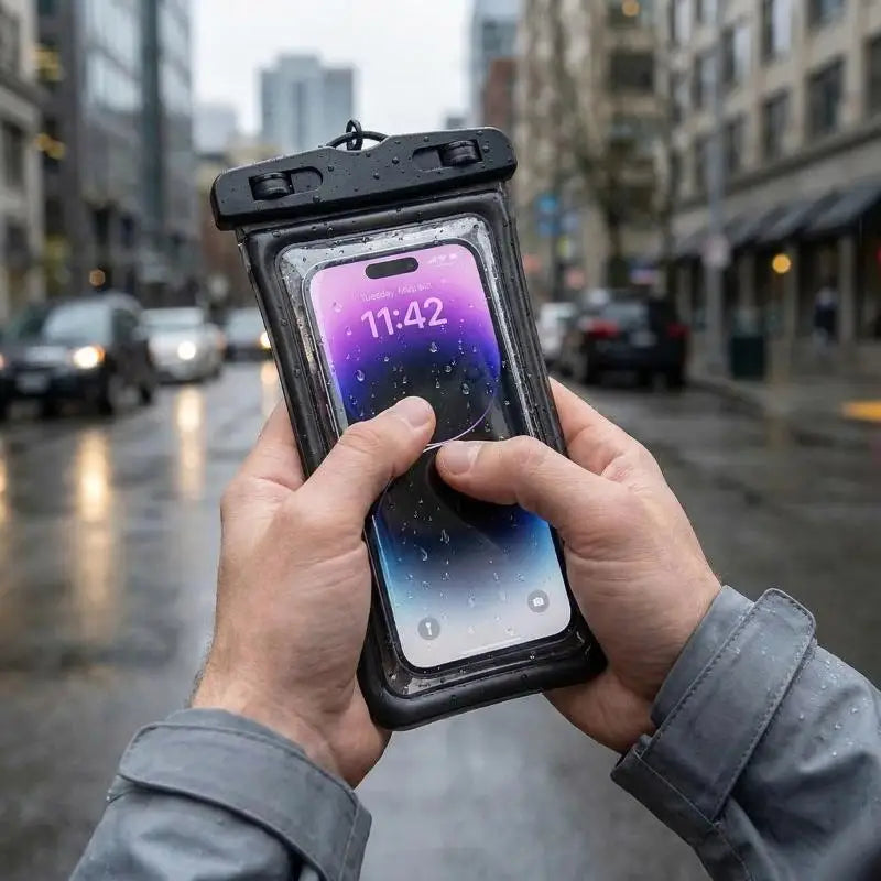 Universal Waterproof Phone Pouch – Touch Screen Dry Bag Waterproof Phone Pouch Axl