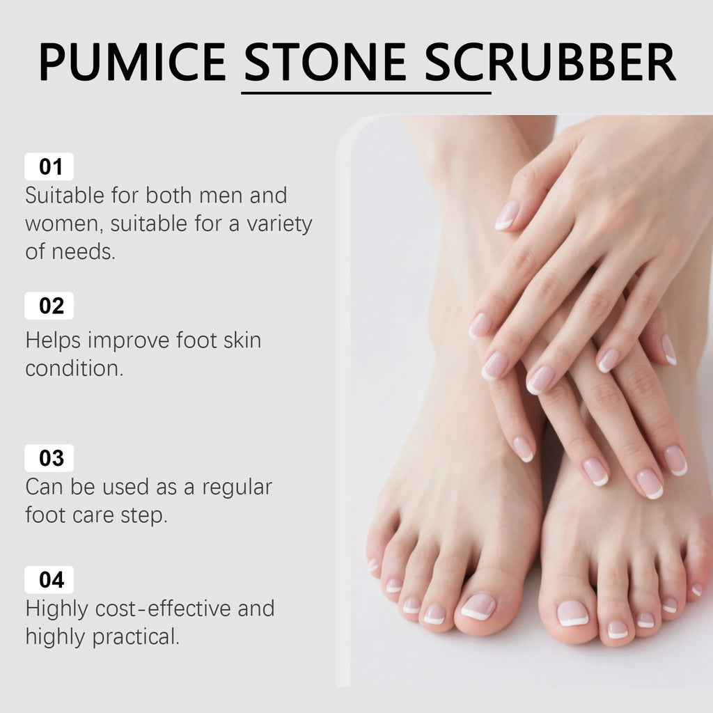 Natural Volcanic Pumice Stone – Foot & Hand Exfoliating File Pumice Stone Axl