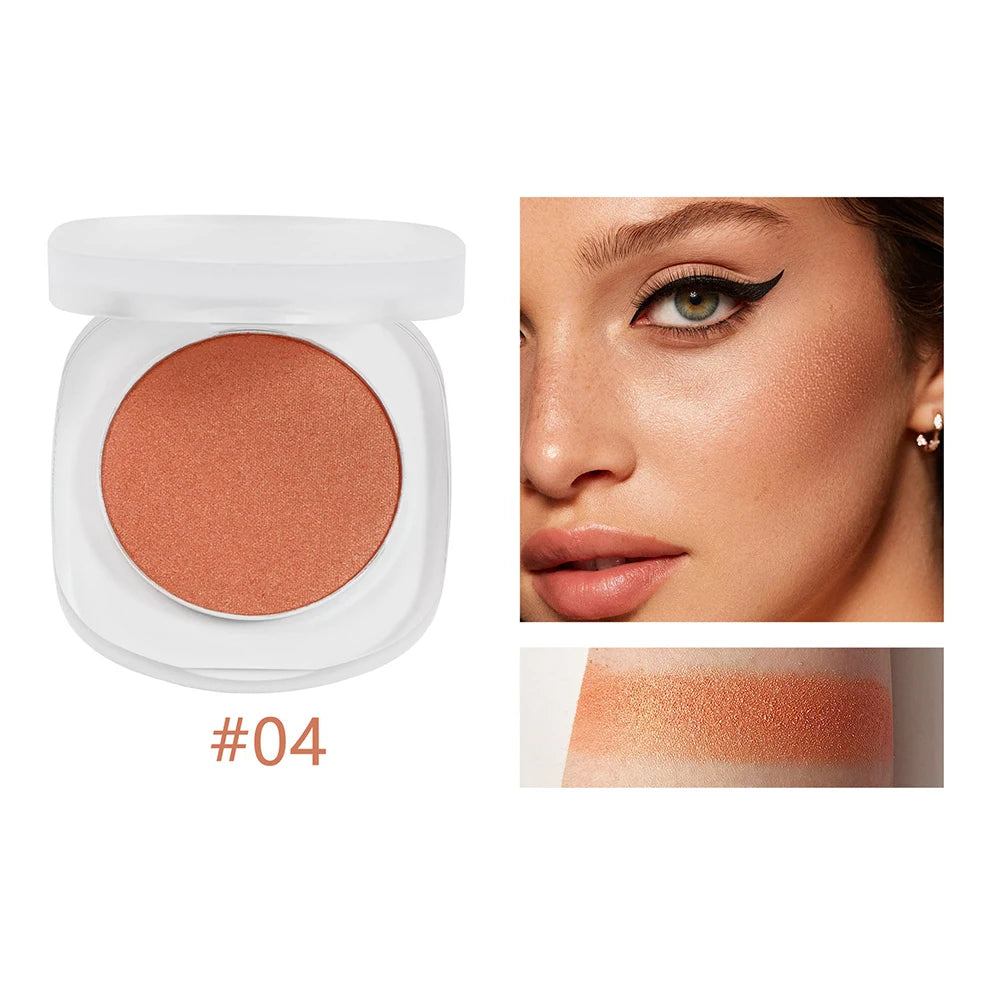 Matte Vegan Blush Powder – Natural Nude Private Label Blusher Blush Powder Axl 04 10pcs with logo
