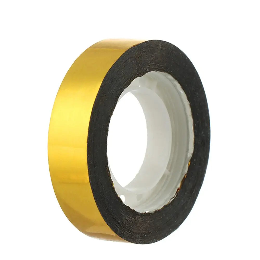 Laser Gold Decorative Paper Tape – DIY Craft Washi Tape Decorative Craft Tape Axl 1.2cmx25m