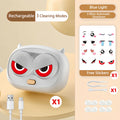 Electric Contact Lens Cleaner – Portable Self-Cleaning Case Contact Lens Cleaner Axl 188 White Kit 2