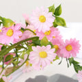 210cm Artificial Sunflower Daisy Vine Garland | Silk Flower Decor Artificial Flower Garland Axl Pink