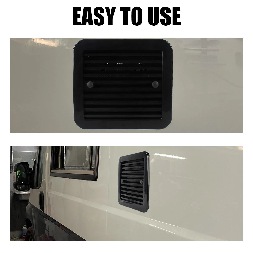 RV Fridge Vent Fan 12V – Silent Caravan Exhaust Ventilation RV Ventilation Fan Axl
