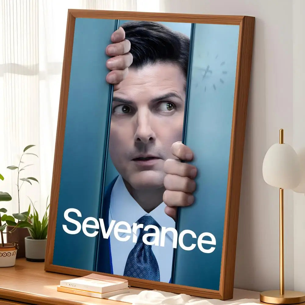 Severance TV Show Self-Stick Wall Art Poster | Waterproof Decor Wall Art Poster Axl