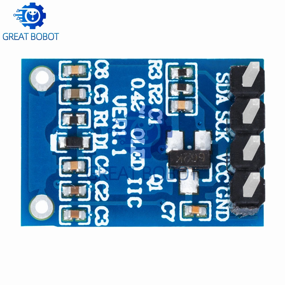 0.42" White OLED Display 72x40 I2C SPI SSD1306 for Arduino OLED Display Module Axl