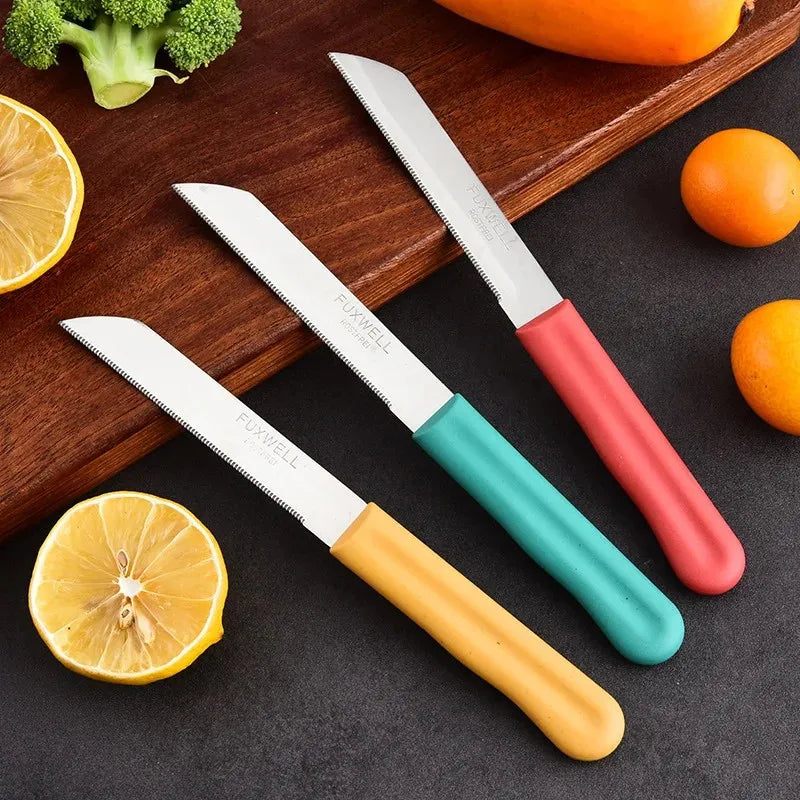 12-Piece Stainless Steel Steak & Fruit Knife Set Kitchen Knife Set Axl