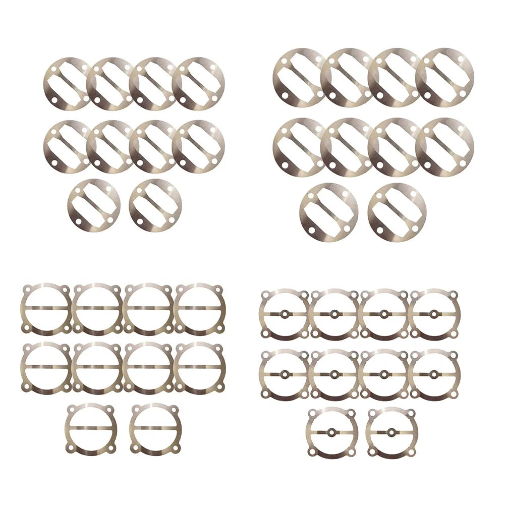 10-Pack Aluminum Valve Plate Gaskets for Air Compressors Compressor Gasket Washers Axl