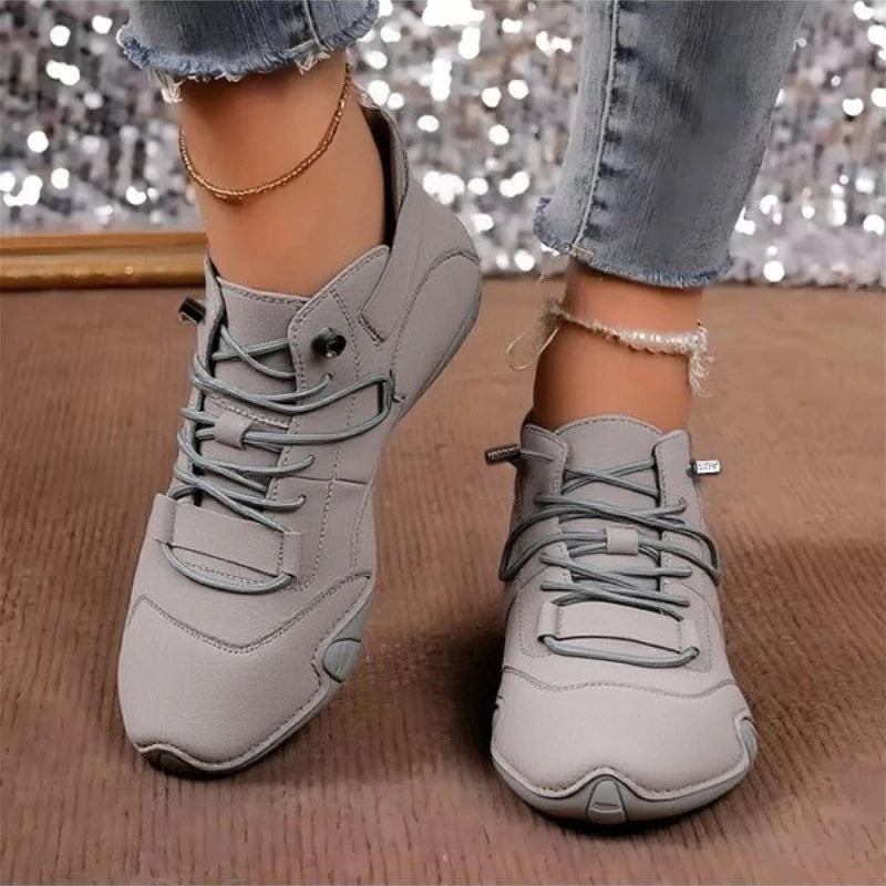 Women's Retro Lace-Up Ankle Boots – Lightweight & Breathable Women's Ankle Boots Axl