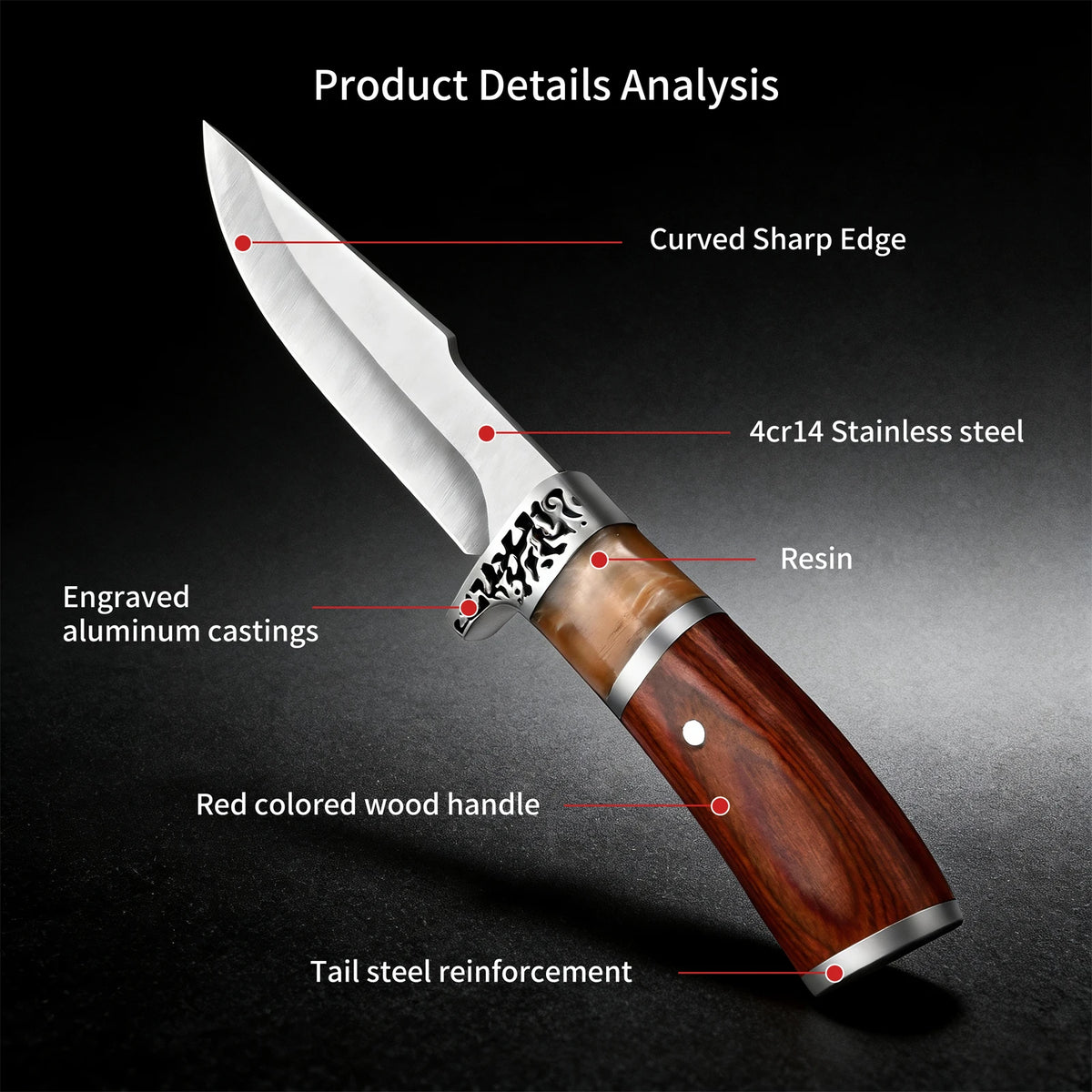 PLYS Chef Boning Knife – Stainless Steel & Wooden Handle Chef Boning Knife Axl