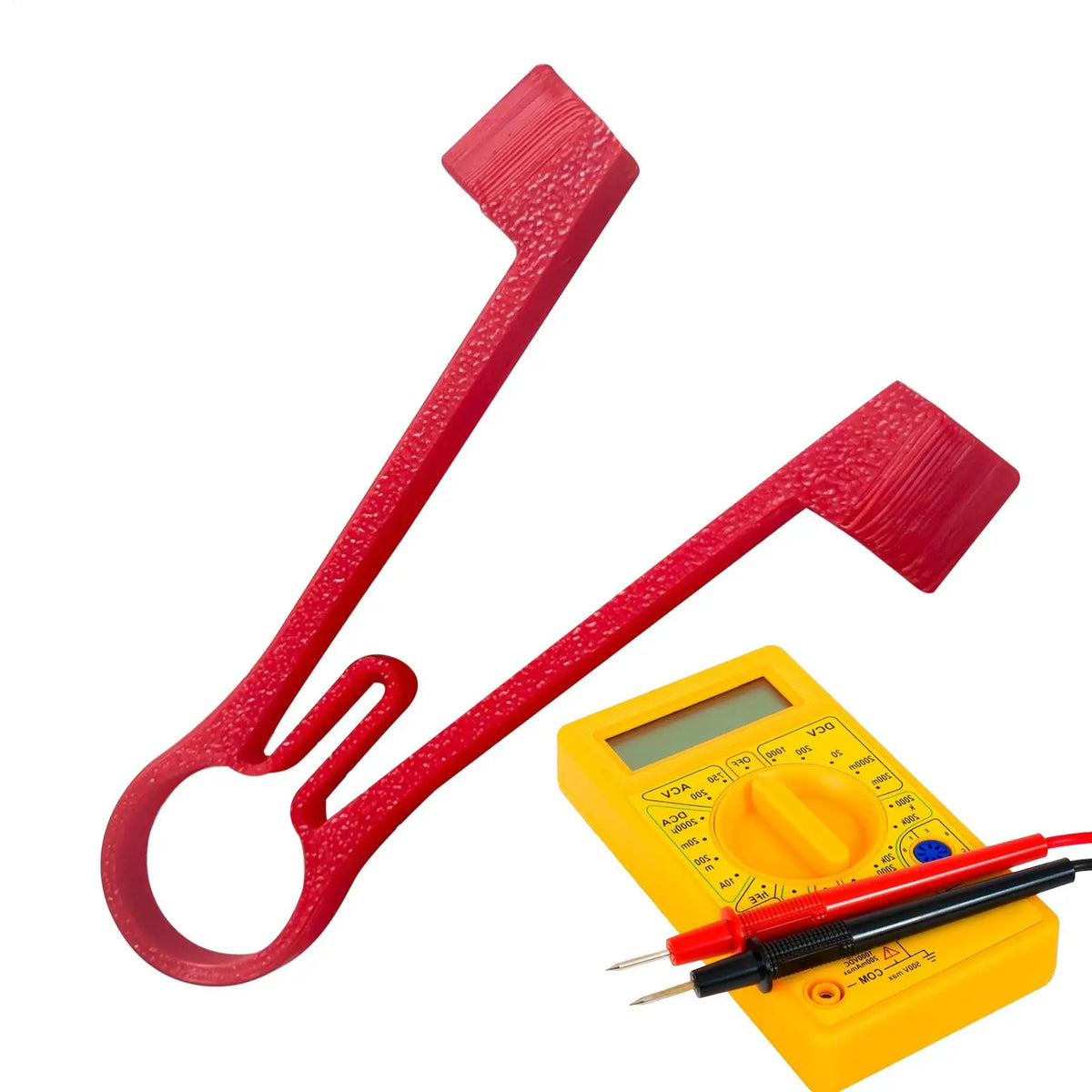 Multimeter Probe Holder – One-Handed Test Lead Clamp Tool Multimeter Probe Holder Axl