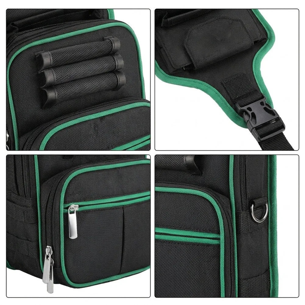 Electrician's Tool Waist Bag – Oxford Utility Pouch Holster Tool Waist Bag Axl