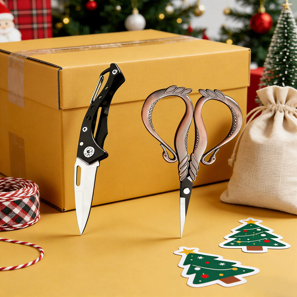 Folding Utility Knife – Stainless Steel EDC Pocket Knife Folding Pocket Knife Axl