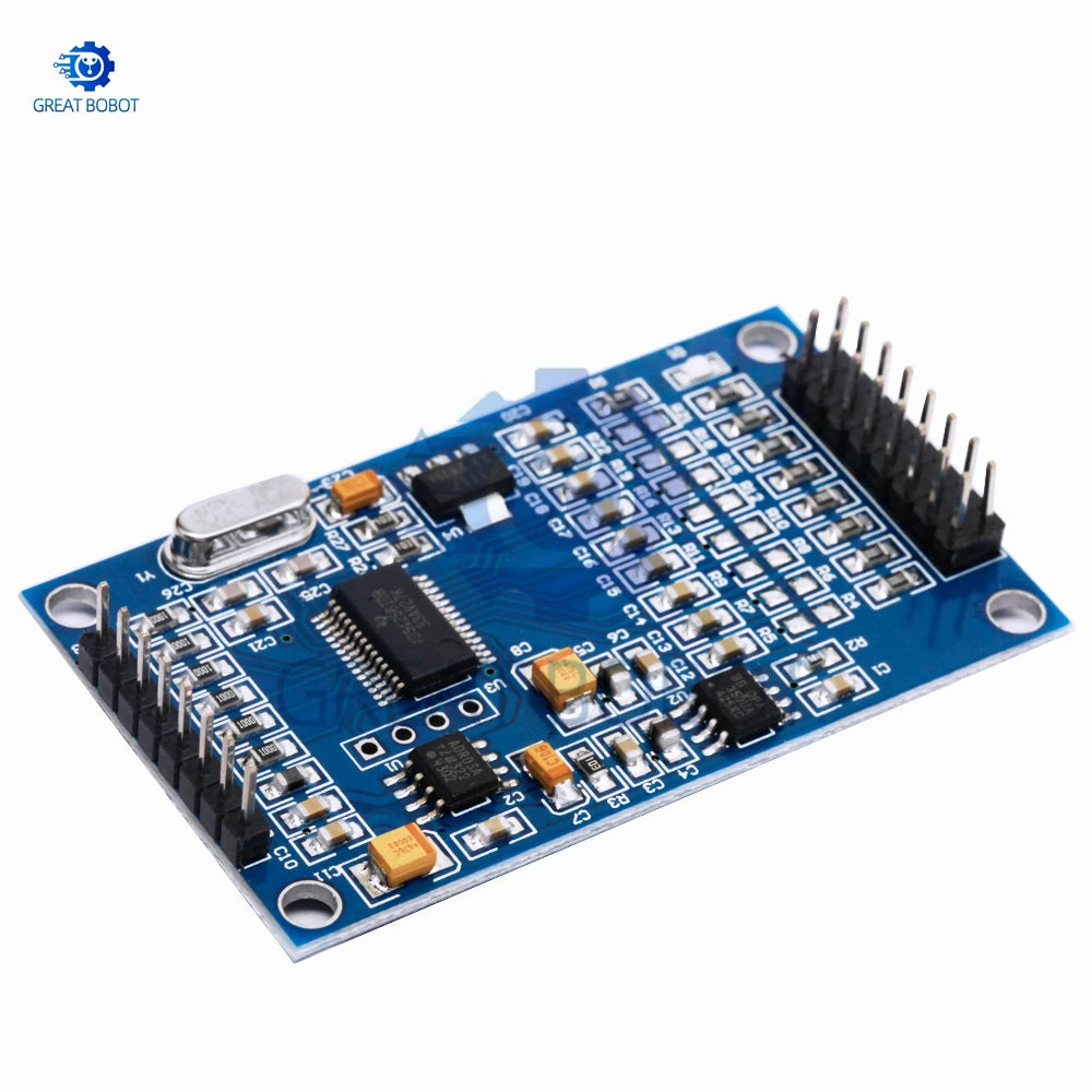 ADS1256 24-Bit 8-Channel ADC Data Acquisition Module ADC Acquisition Module Axl
