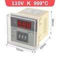 XMTD-2001 PID Digital Temperature Controller K/E/PT100 0-999℃ Temperature Controller Axl 110V K 999