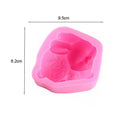 Easter Bunny Silicone Mold – Resin, Soap, Candle & Fondant Silicone Baking Mold Axl Burgundy