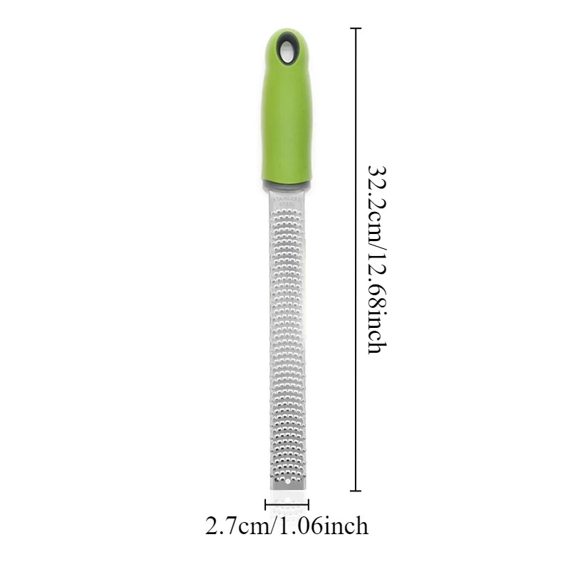 Multi-Purpose Cheese Grater, Lemon Zester & Ginger Shredder Kitchen Grater Zester Axl