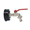 IBC Tank Faucet Hose Adapter – Zinc Alloy with Seal Tape Tank Hose Adapter Axl one size