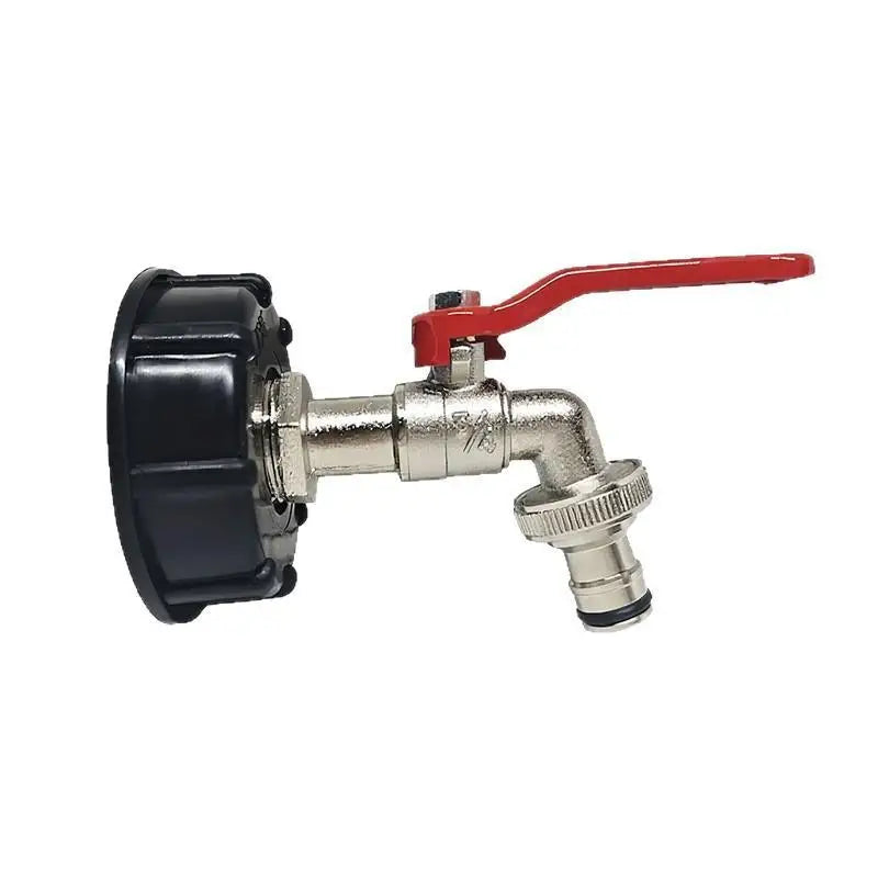 IBC Tank Faucet Hose Adapter – Zinc Alloy with Seal Tape Tank Hose Adapter Axl one size