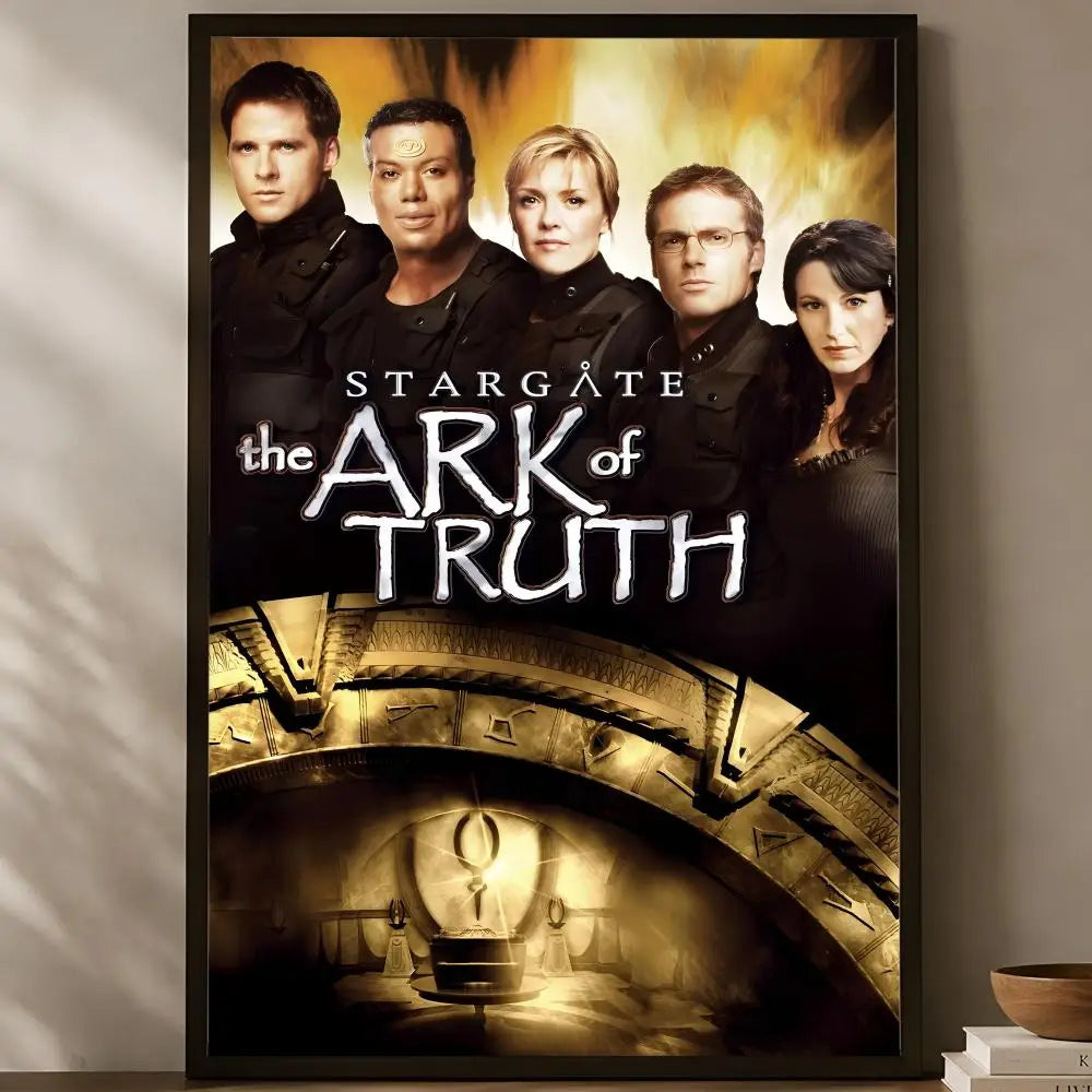 Stargate Self-Stick HD PVC Wall Art Poster – Waterproof Decor Wall Art Poster Axl White01 30X40cmNoframe