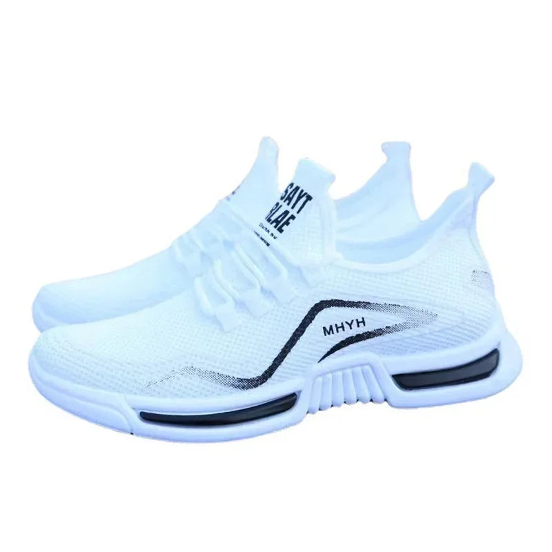 Men's Breathable Platform Sneakers – Non-Slip Outdoor Tennis Shoes Platform Sneakers Axl