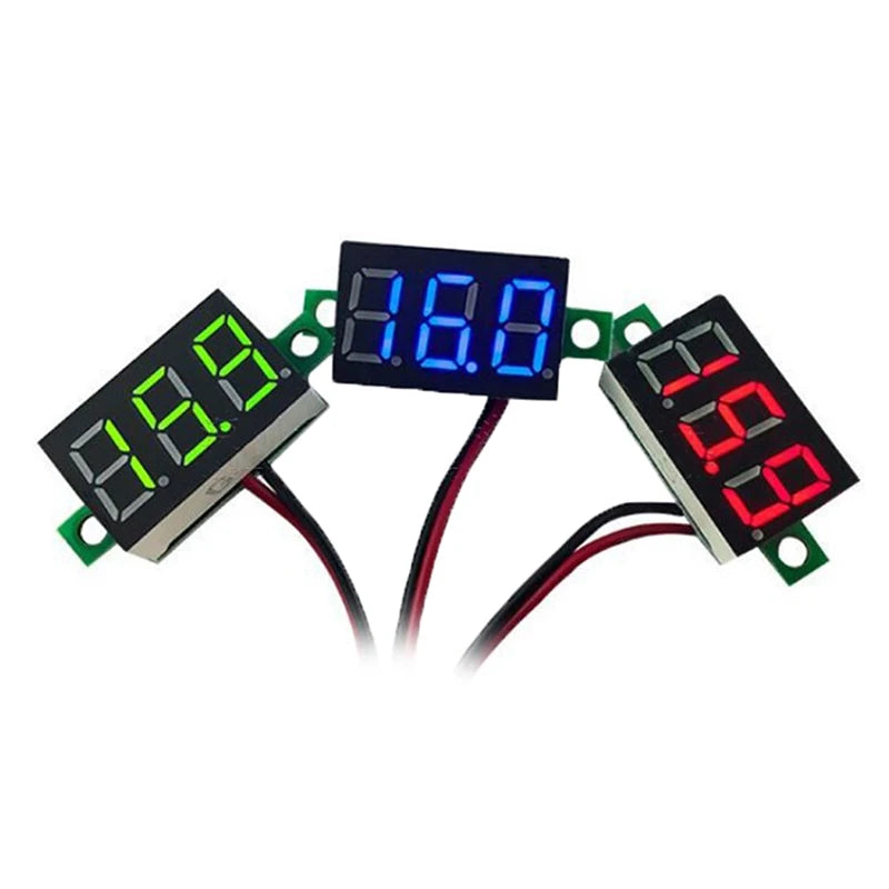 Mini LED Digital Voltmeter DC 4.5V–30V Panel Voltage Meter Digital Voltmeter Axl