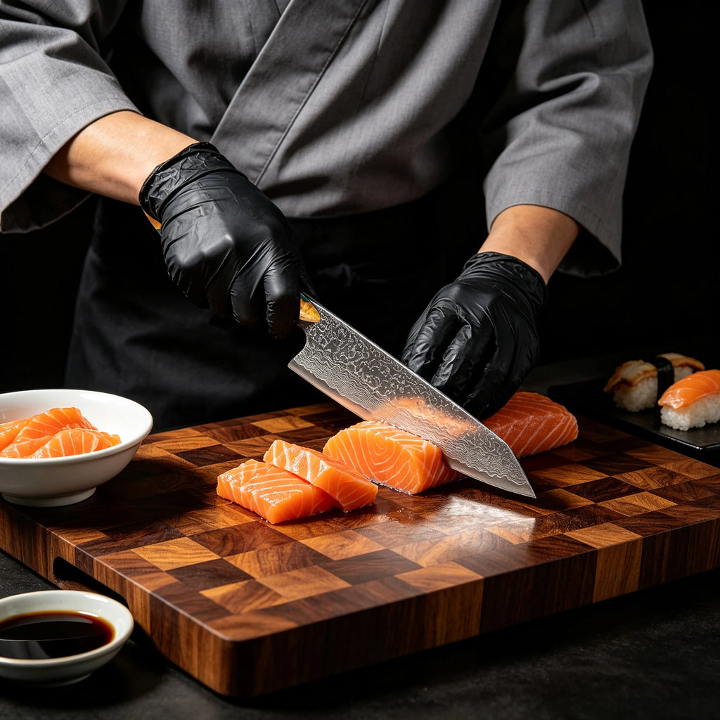 XITUO Damascus Chef Knife Set – 67-Layer VG10 Steel, 1-3 Pcs Damascus Kitchen Knife Set Axl