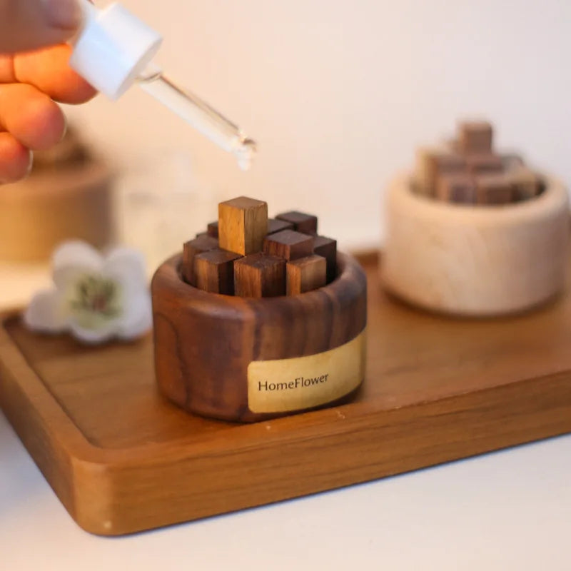 Beech Wood Black Walnut Essential Oil Aromatherapy Diffuser Aromatherapy Diffuser Axl