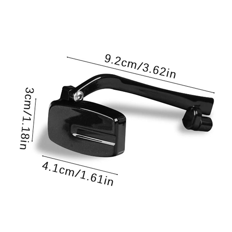 360° Cycling Rearview Mirror – Glasses & Helmet Mount Cycling Rearview Mirror Axl Black