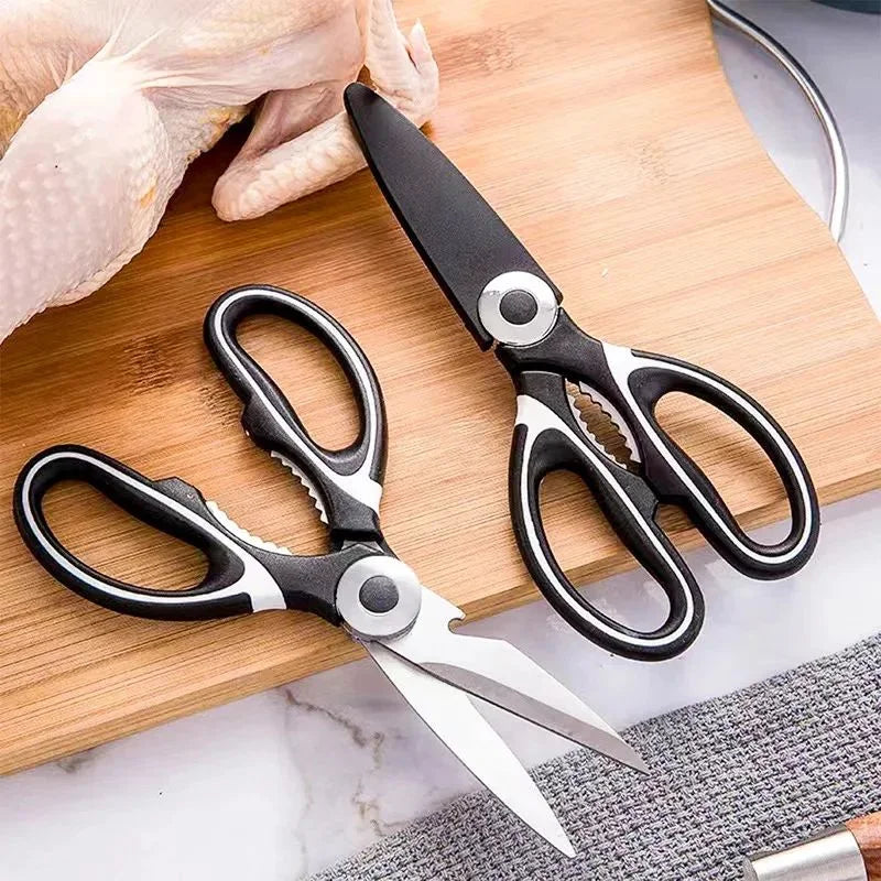 Heavy-Duty Stainless Steel Kitchen Scissors | Multi-Use Kitchen Scissors Axl