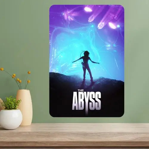 The Abyss Classic Movie Metal Poster Sign – Retro Wall Decor Metal Wall Sign Axl aluminum sign aluminum 20x30cm
