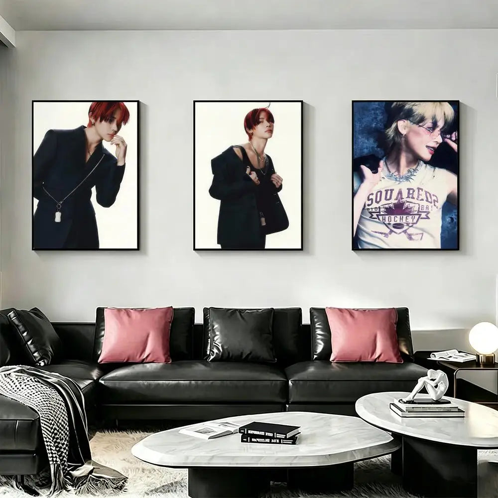 J-Pop Idol N-Nicholas HD Art Poster | Waterproof Wall Decor Wall Art Poster Axl