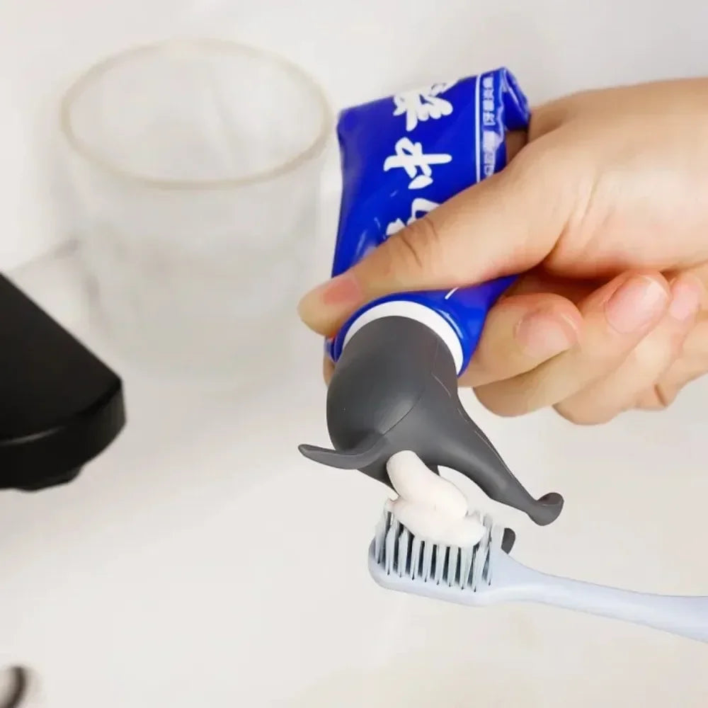 Funny Pooping Dog Butt Toothpaste Dispenser Topper for Kids Toothpaste Dispenser Axl