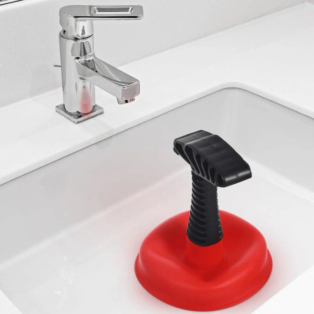 Heavy-Duty Drain Plunger – Clog Remover for Sink & Toilet Drain Plunger Axl