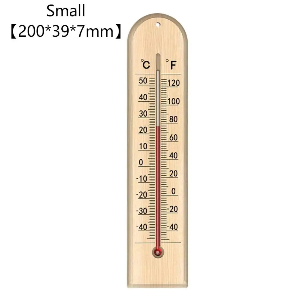 Wooden Indoor & Outdoor Thermometer – Garden, Patio & Greenhouse Outdoor Thermometer Axl small China Mainland