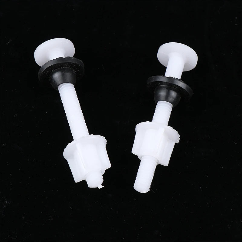 2-Pack Toilet Seat Hinge Repair Bolts Kit – Screws & Washers Toilet Seat Hardware Axl