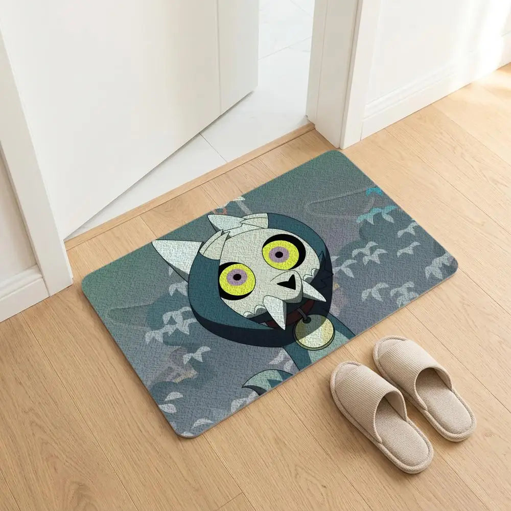 Owl House Diatomite Bath Mat – Quick Dry & Non-Slip Floor Mat Diatomite Bath Mat Axl White5 40x60cm