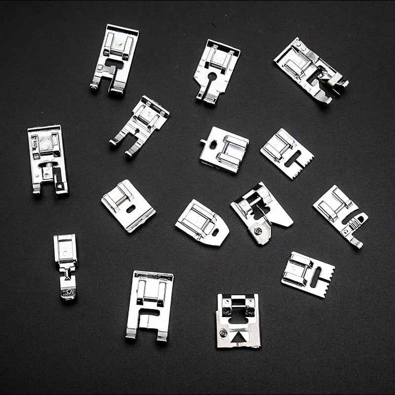32-Piece Presser Foot Set for Sewing Machines – Complete Kit Presser Foot Set Axl