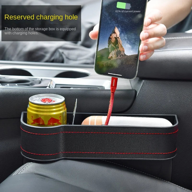 Car Seat Gap Filler Console Organizer – ABS Storage Box Car Seat Organizer Axl