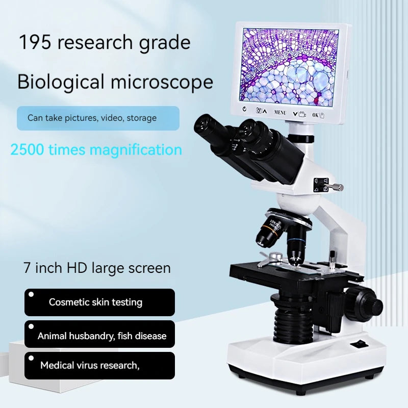 Binocular Stereo Microscope with LED Light – Lab & Electronics Stereo Microscope Axl