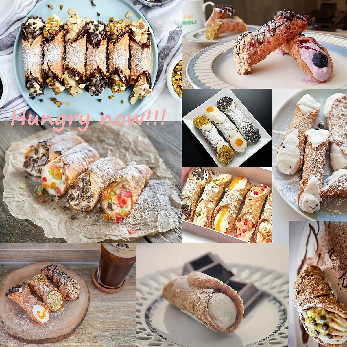 Stainless Steel Croissant Cone Tube Baking Molds | Cannoli Forms Pastry Baking Mold Axl