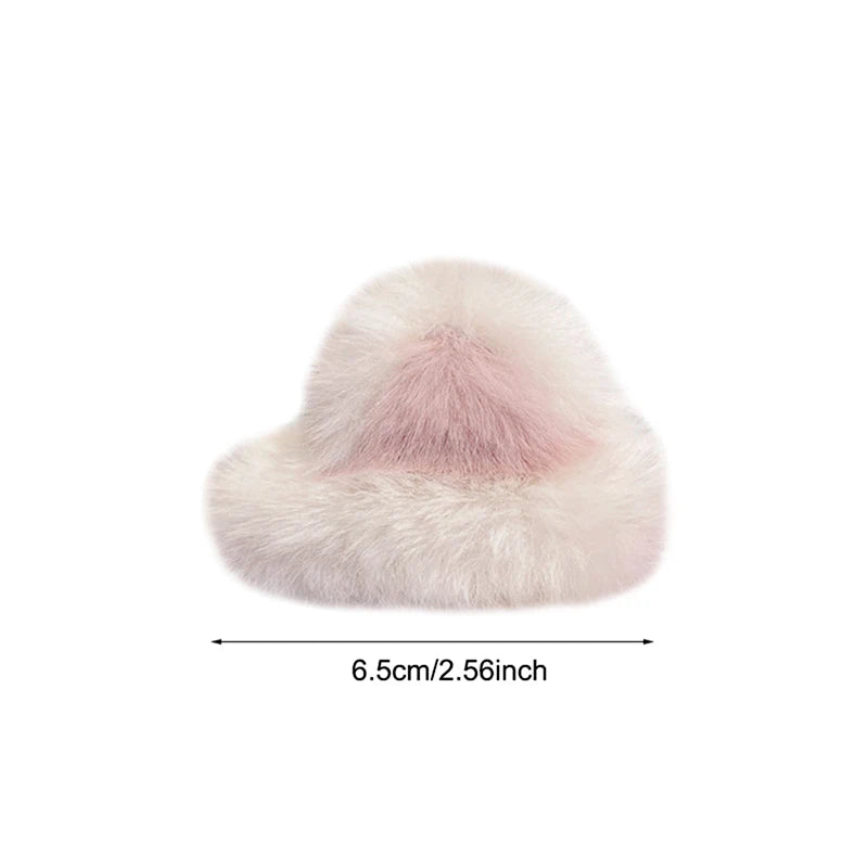 Girls Fluffy Cat Ear Hairpin – Cute Cartoon Bang Clip Hair Clip Axl