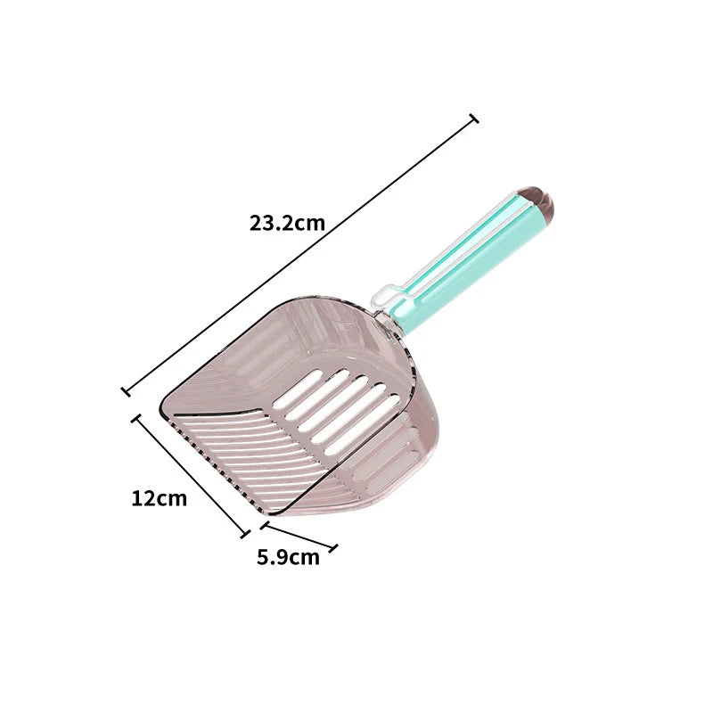 Plastic Cat Litter Scoop – Pet Waste Cleaning Shovel Tool Cat Litter Scoop Axl A2