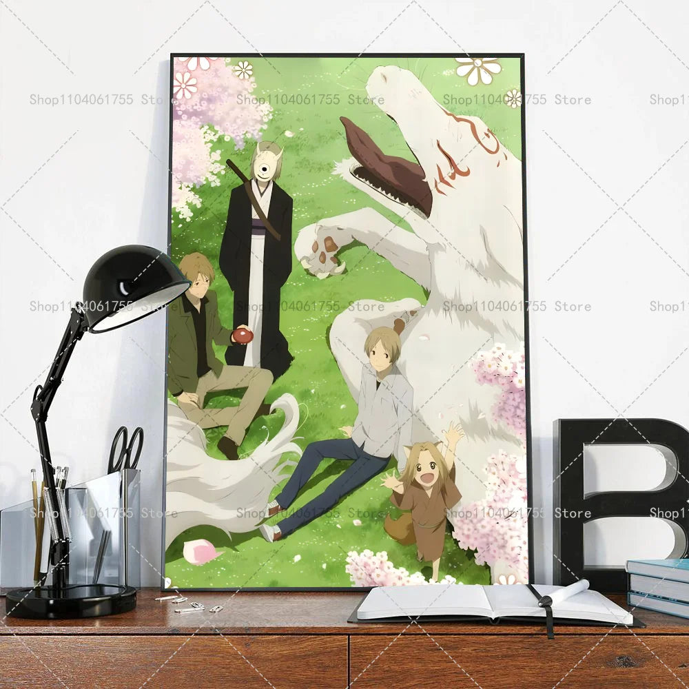 Natsume's Book of Friends Anime Poster | Waterproof Wall Sticker Anime Wall Poster Axl z3 40x60cm No Frame