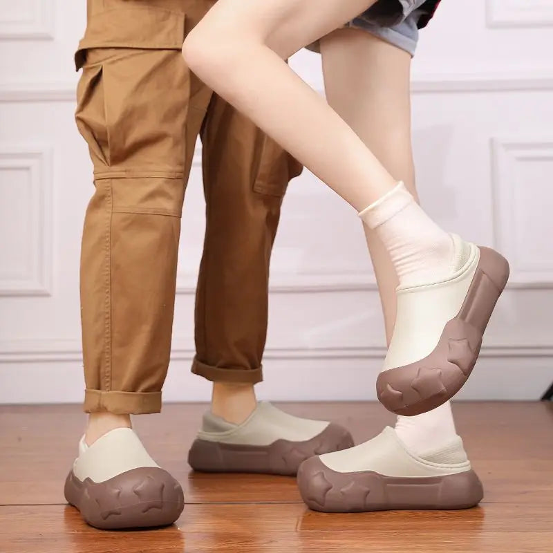 Lorilury Warm-Lined Waterproof Rain Boots – Non-Slip Unisex Waterproof Rain Boots Axl