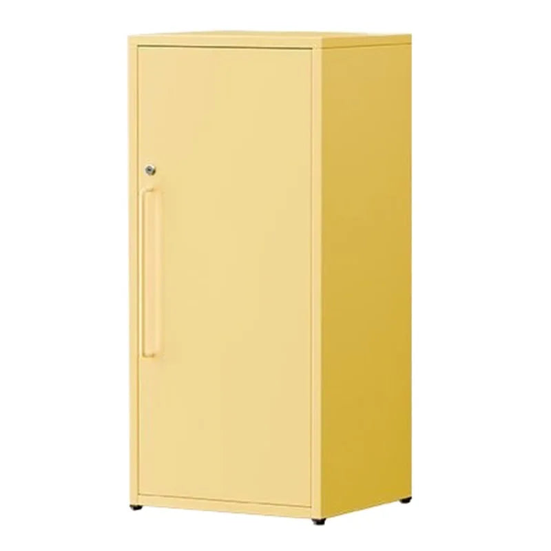 Metal Storage Cabinet with Lock – 50L 3-Compartment Organizer Lockable Storage Cabinet Axl