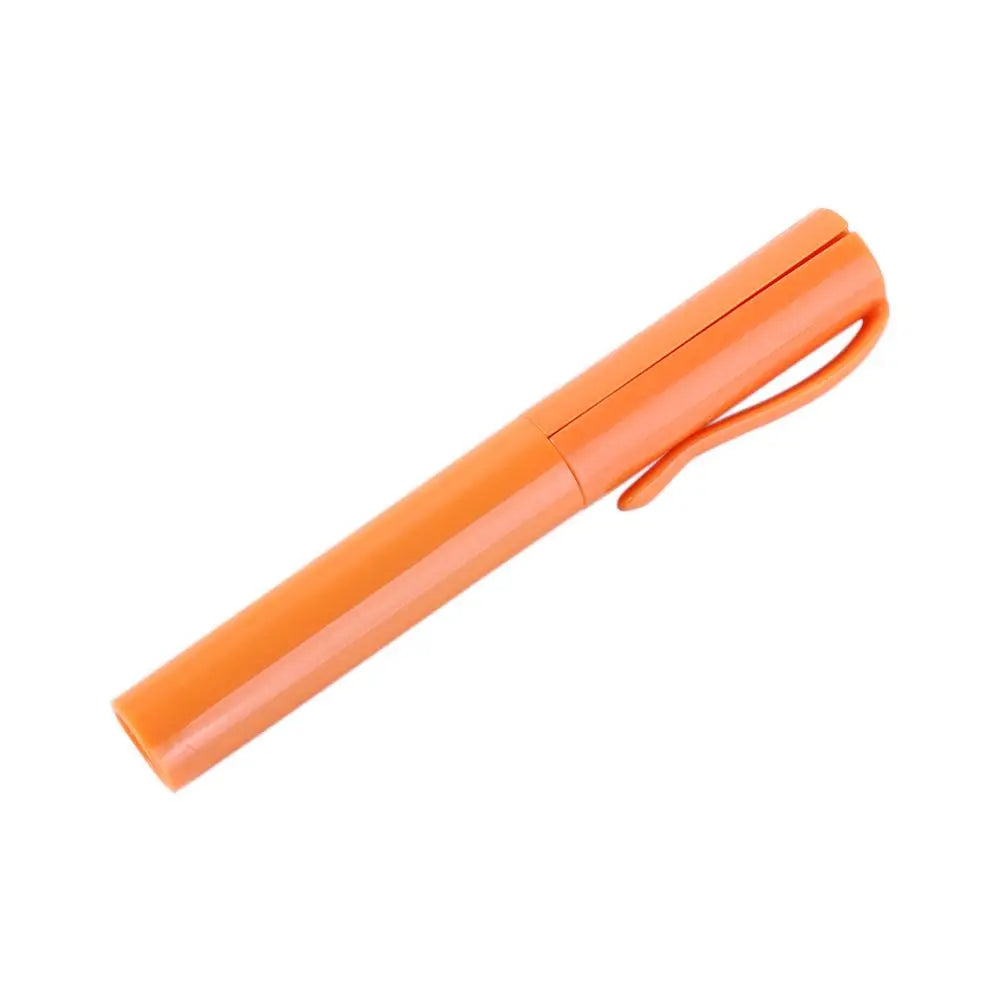 Pen Shape Folding Scissors – Portable DIY Paper Cutting Tool Folding Scissors Axl orange