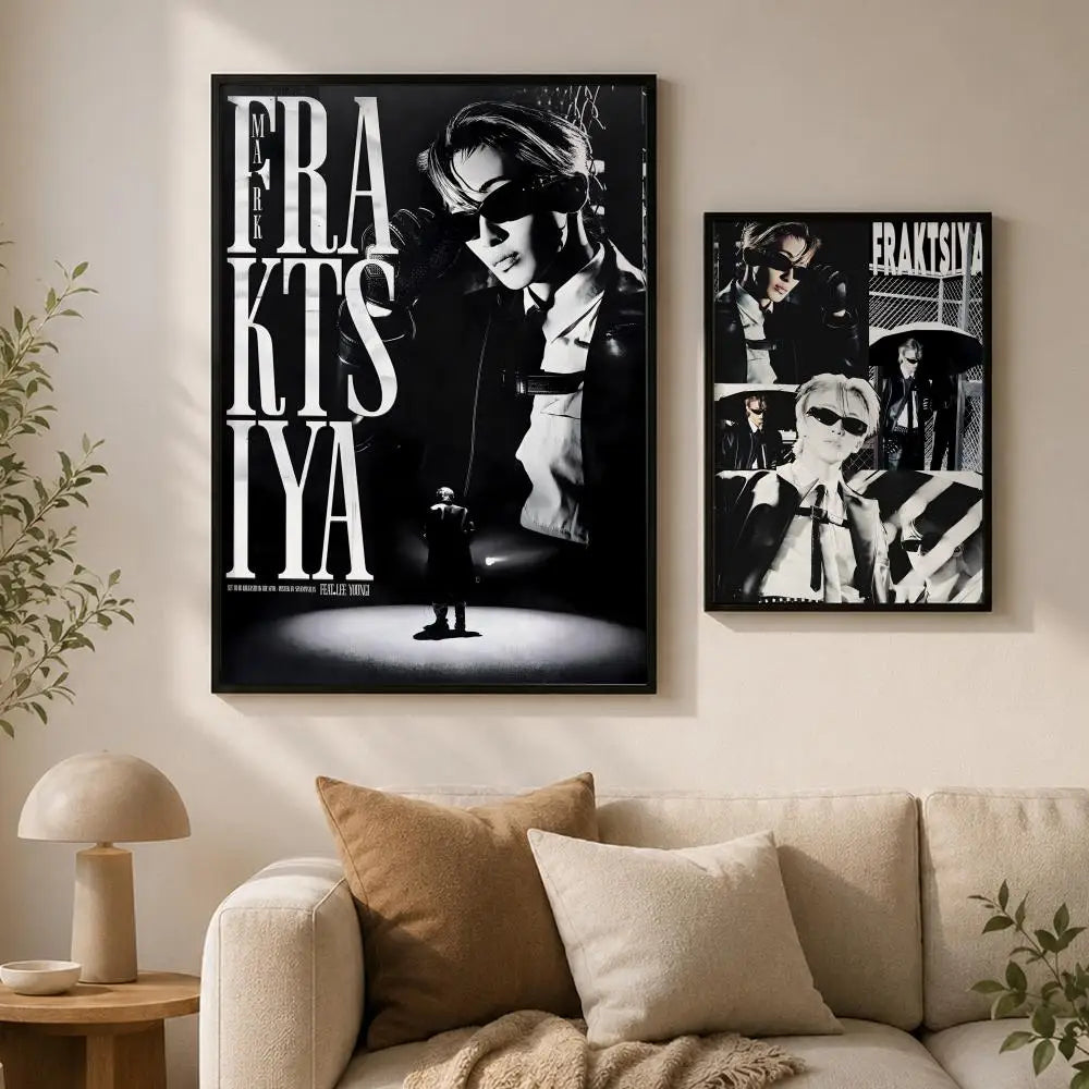 Jackson Wang Self-Adhesive HD Wall Poster | Waterproof Art Print Decorative Wall Poster Axl