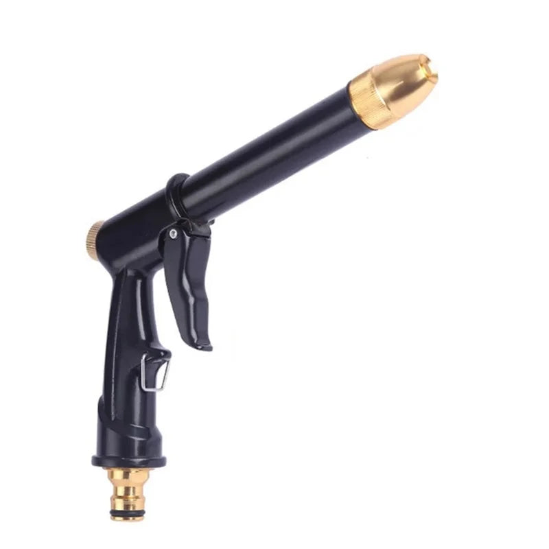 High Pressure Car Wash Water Gun – Adjustable Spray Nozzle Garden Hose Spray Gun Axl black